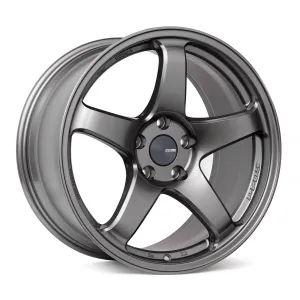 Enkei PF05 17x9.5 12mm Offset 5x114.3 75mm Bore Dark Silver Wheel - 527-795-6512DS