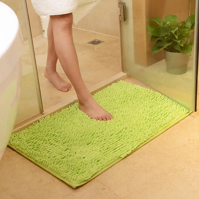 Non Slip Bath Mat Bathroom Carpet,Tapis Salle de Bain,Mat in the Bathroom Comfortable Bath Pad,Large Size Bedroom Bathroom Rugs