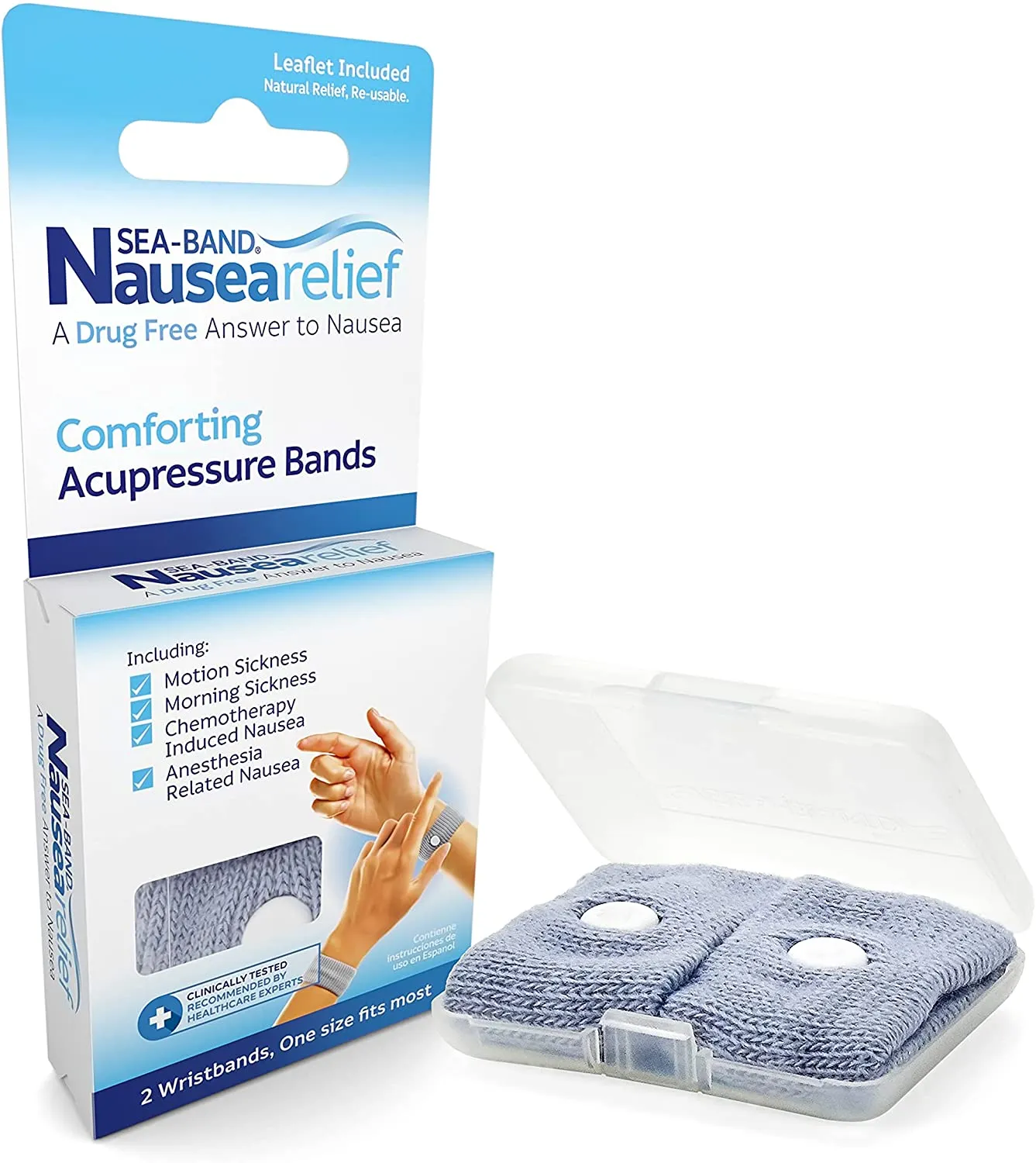 Sea-Band Nausea Relief Acupressure Wristbands