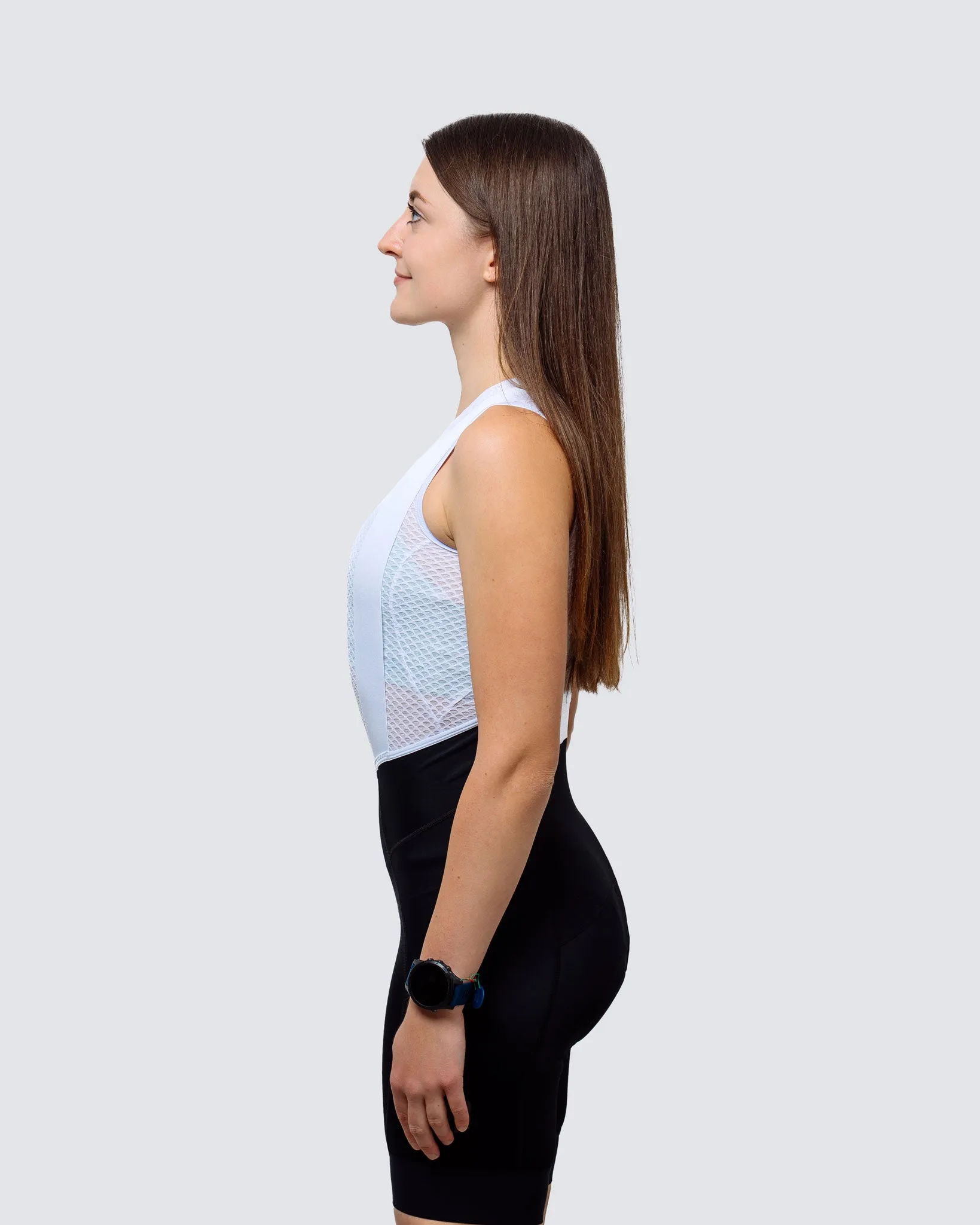 Women's Bibs - Elite White Laces