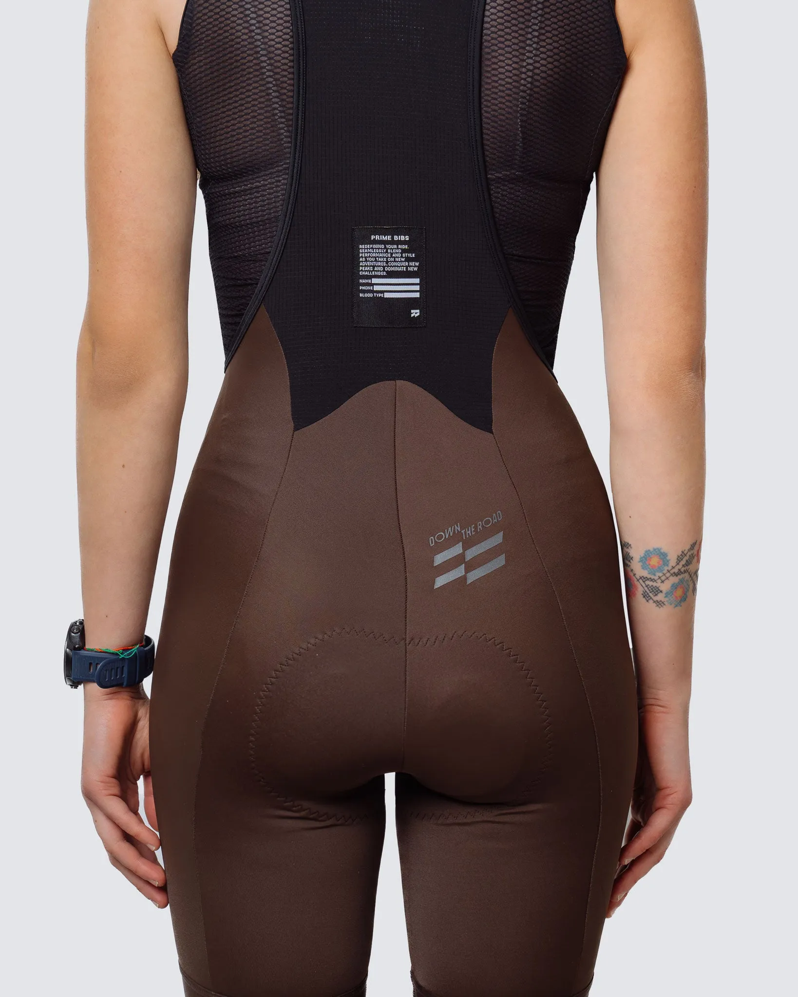 Women's Bibs - Prime Espresso Brown
